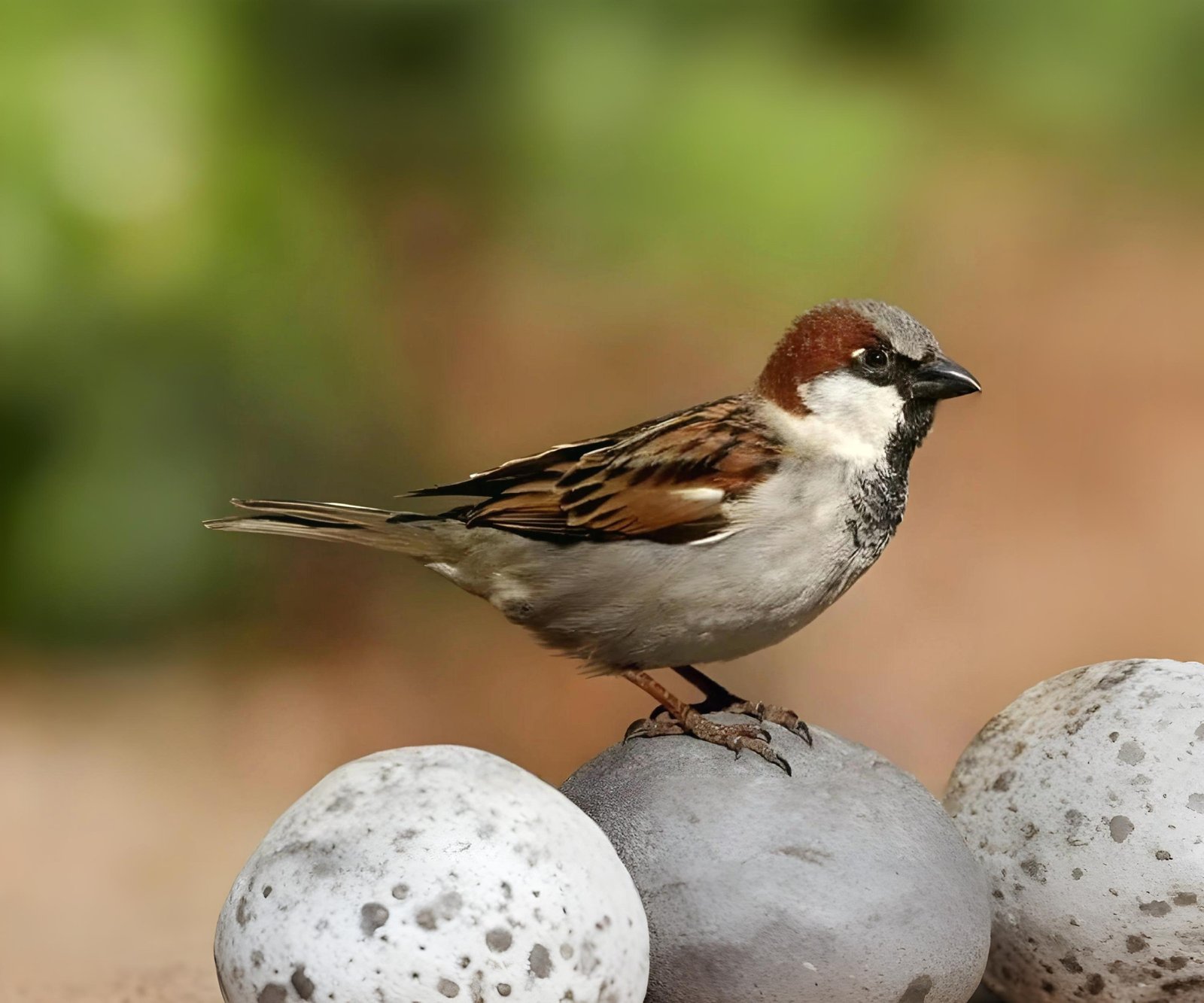 Courtship of House Sparrow